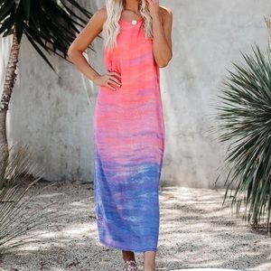 Vici maxi ombré dress